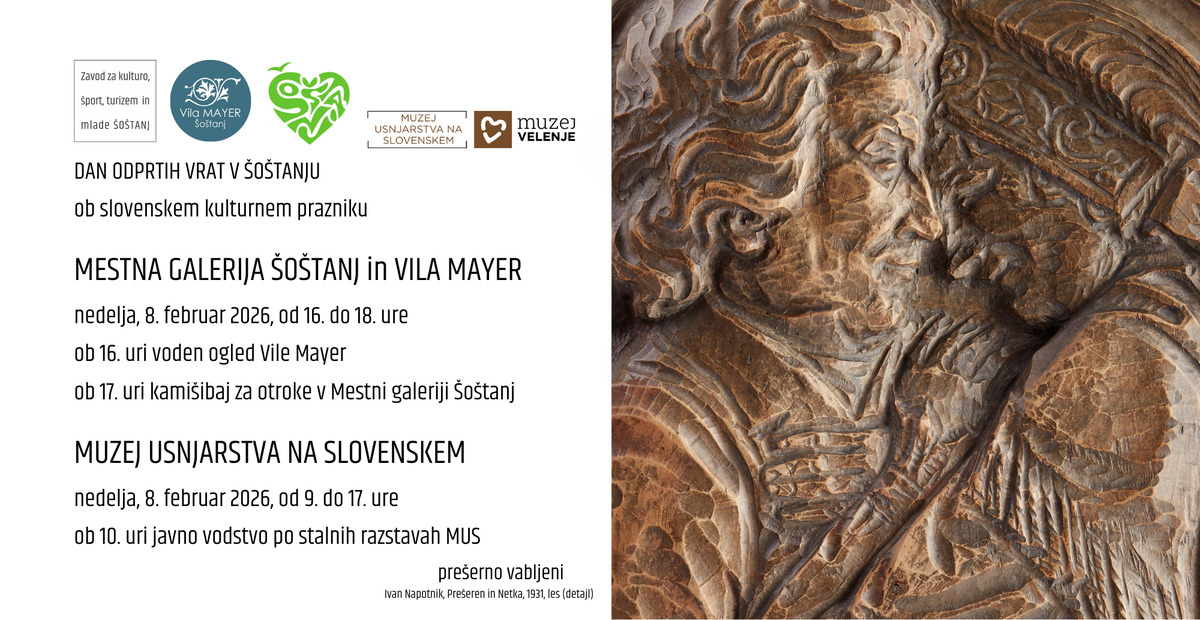 Dan odprtih vrat ob slovenskem kulturnem prazniku v Šoštanju