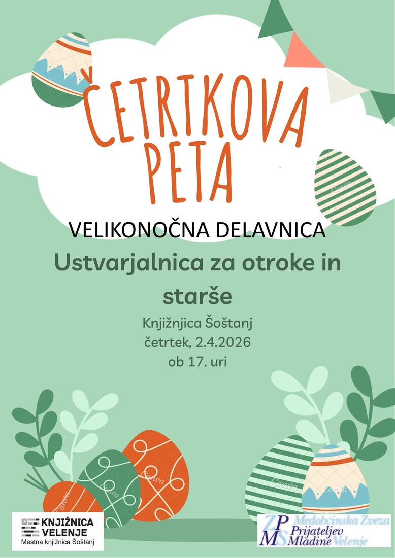 Četrtkova peta: Velikonočna delavnica