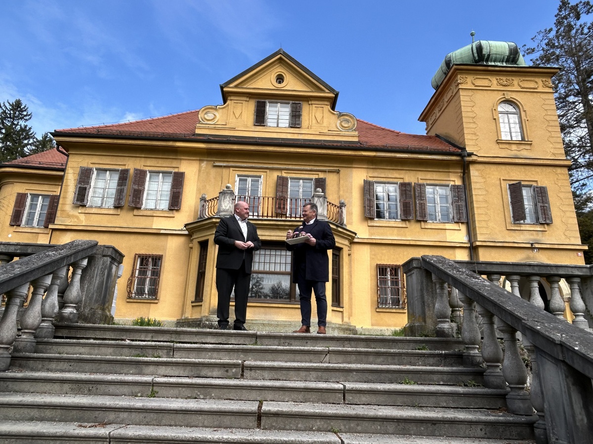 Občina Šoštanj pridobila v last Dvorec Gutenbuchel