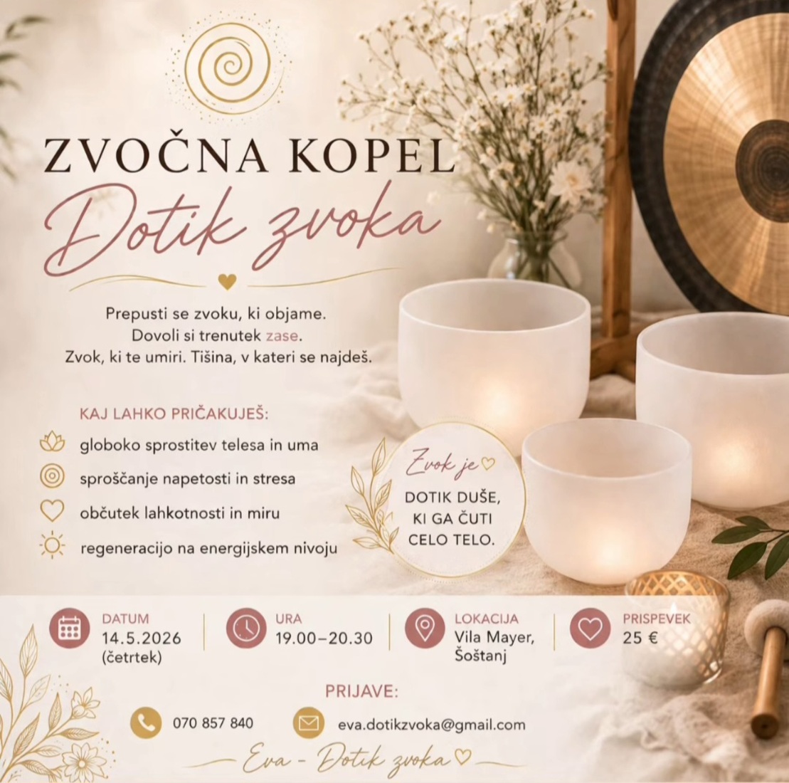 Zvočna kopel - Dotik zvoka