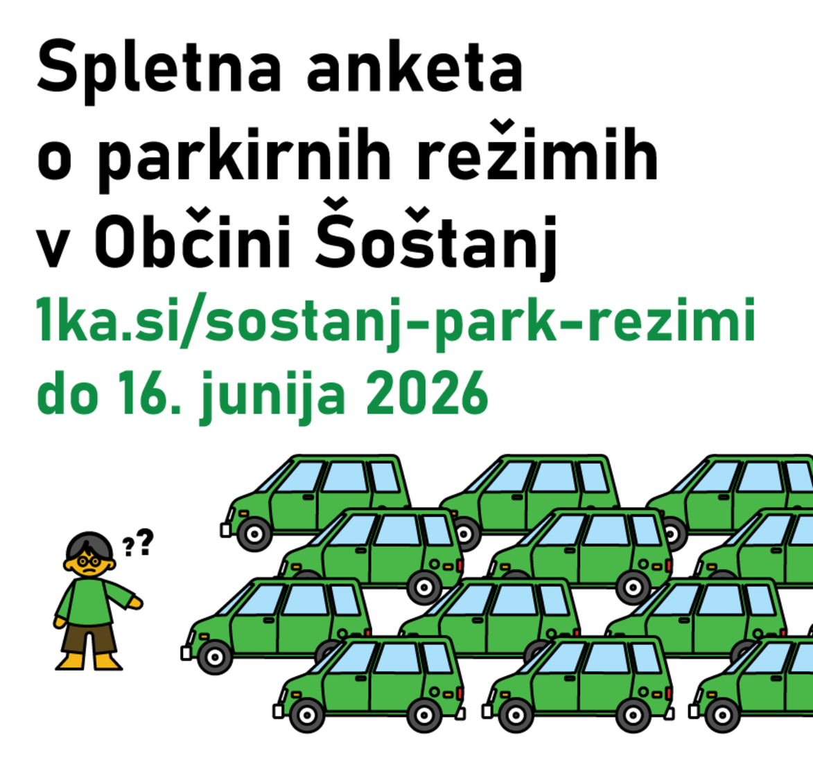 Spletna anketa o parkirni politiki Občine Šoštanj
