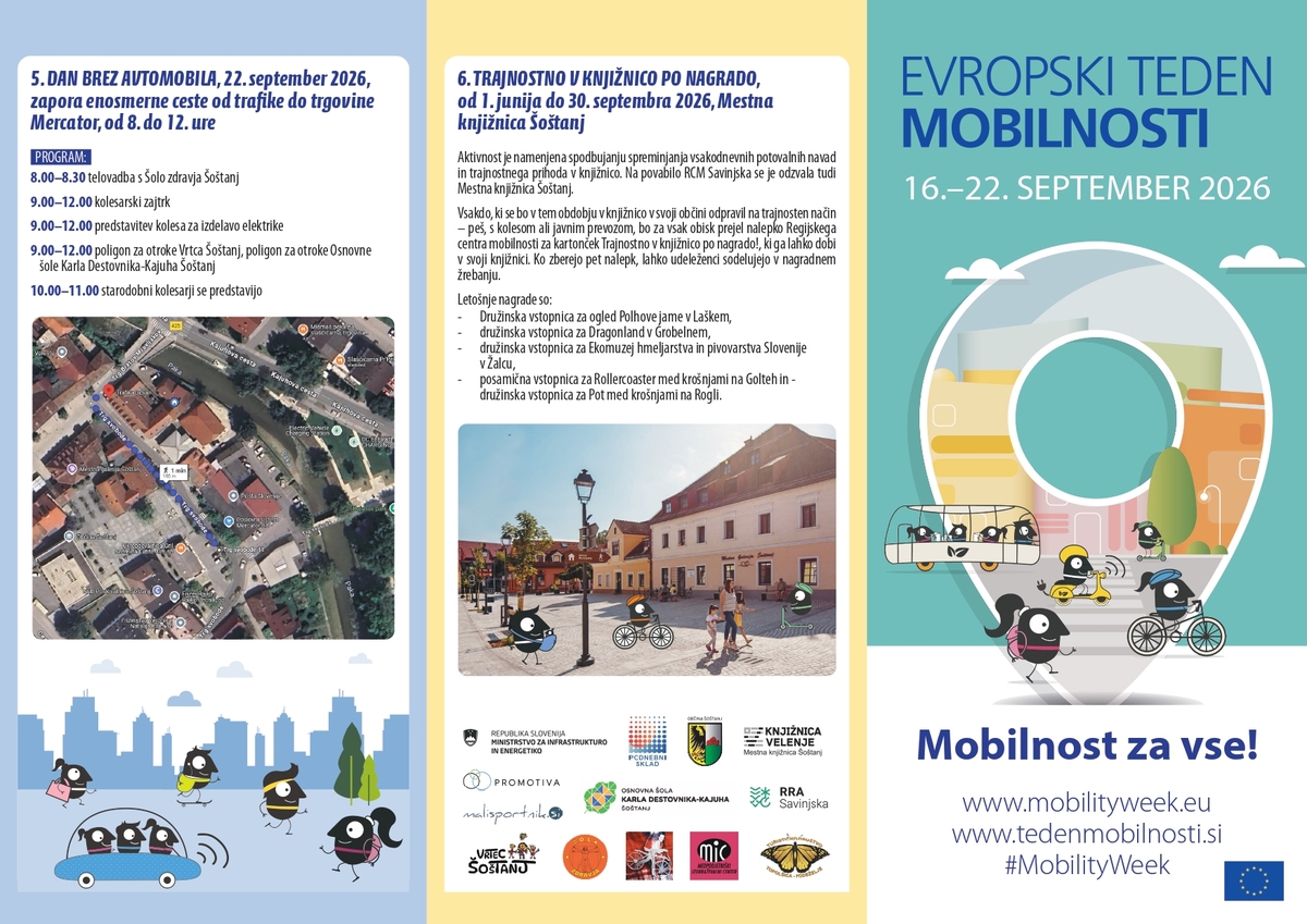 Evropski teden mobilnosti 2026