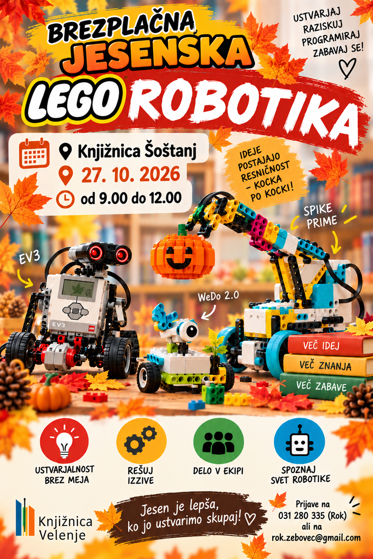 Počitniška Lego robotika