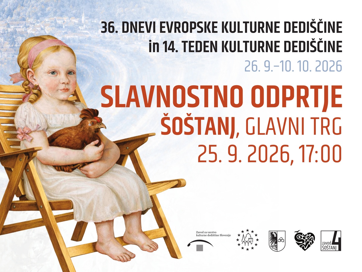Slavnostno odprtje 36. Dnevov evropske kulturne dediščine in 14. Tedna kulturne dediščine